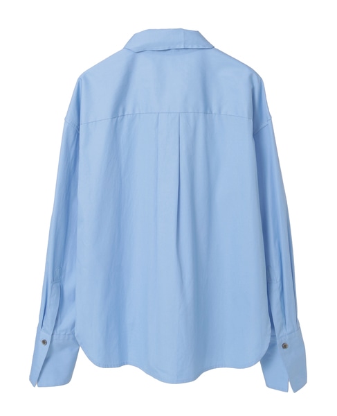 ロングボウタイシャツ 詳細画像 サックス 13