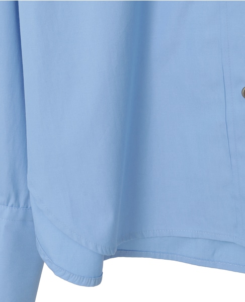 ロングボウタイシャツ 詳細画像 サックス 16