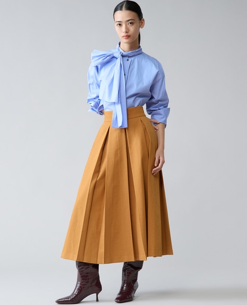 ロングボウタイシャツ 詳細画像 サックス 7