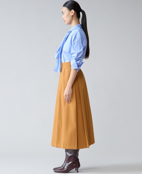 ロングボウタイシャツ 詳細画像 サックス 8