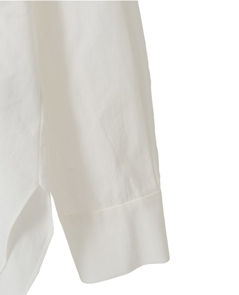 ビッグカラーシャツブラウス 詳細画像 ホワイト 4