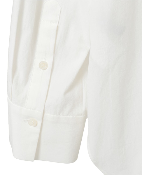 ビッグカラーシャツブラウス 詳細画像 ホワイト 7