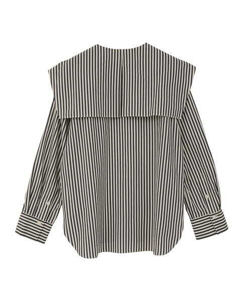 ビッグカラーシャツブラウス 詳細画像 ストライプ 18
