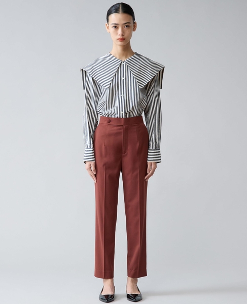 ビッグカラーシャツブラウス 詳細画像 ストライプ 7