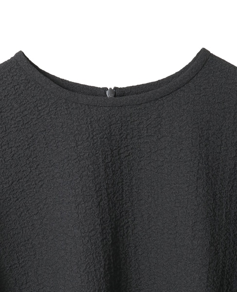 ギャザースリーブブラウス 詳細画像 ブラック 3