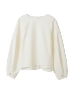 スリーブボタンブラウス