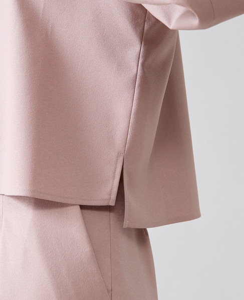 スリーブボタンブラウス 詳細画像 ピンク 11