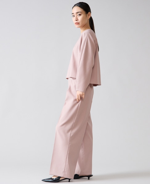 スリーブボタンブラウス 詳細画像 ピンク 5