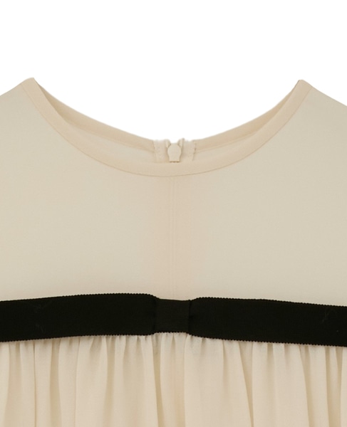 リボンディテールブラウス 詳細画像 アイボリーベージュ 15