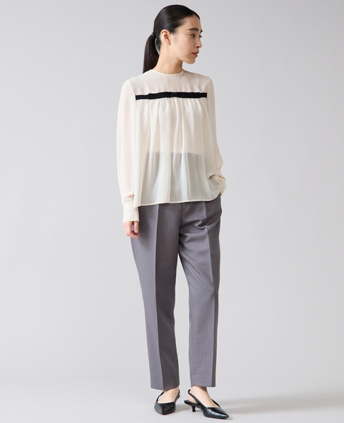 リボンディテールブラウス 詳細画像 アイボリーベージュ 5