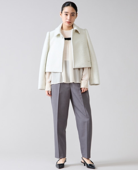 リボンディテールブラウス 詳細画像 アイボリーベージュ 7