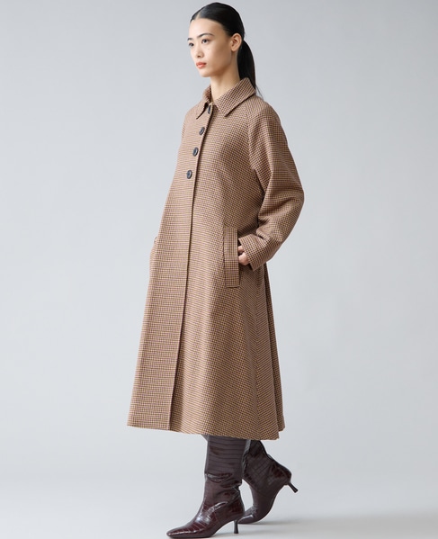 ストール付きテントコート 詳細画像 パープル千鳥 22