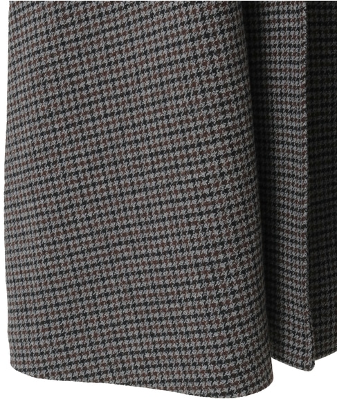 ストール付きテントコート 詳細画像 グレー千鳥 5