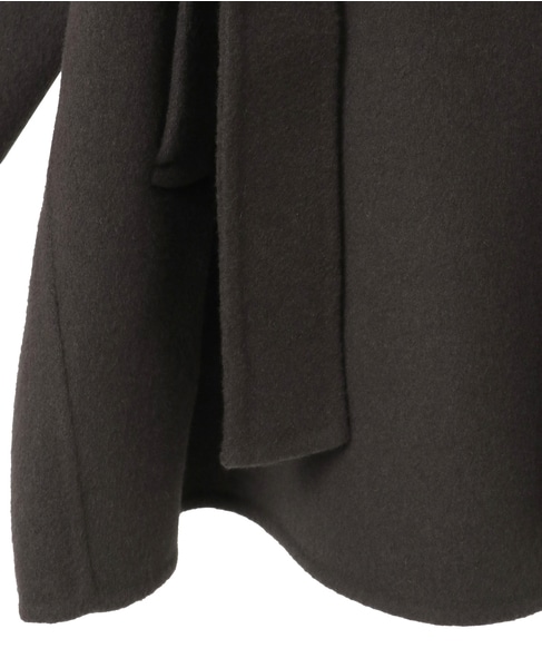 ノーカラービッグコート 詳細画像 チャコールグレー 15