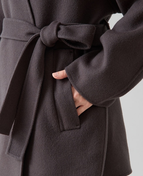 ノーカラービッグコート｜TIARA（ティアラ）｜商品詳細