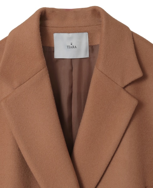 ダブルチェスターコート 詳細画像 キャメル 15