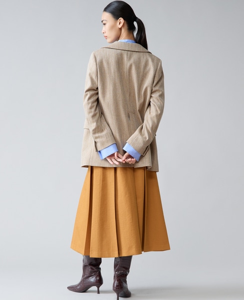 ヘリンボーンピークドジャケット 詳細画像 ベージュ 10