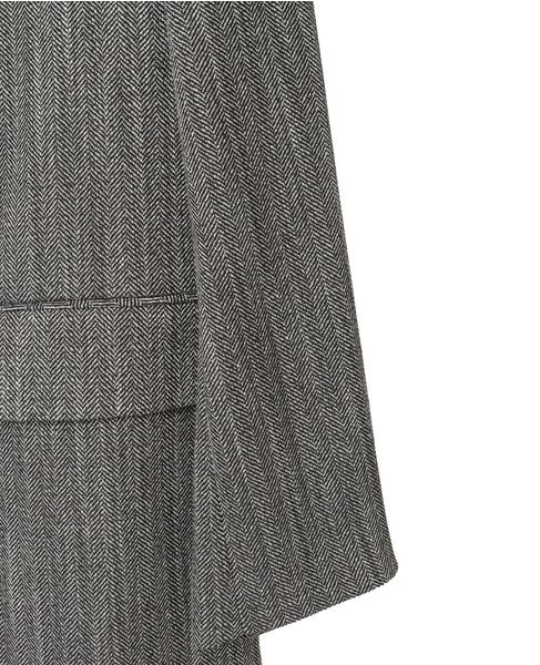 ヘリンボーンピークドジャケット 詳細画像 ブラック 12