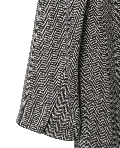 ヘリンボーンピークドジャケット 詳細画像 ブラック 17