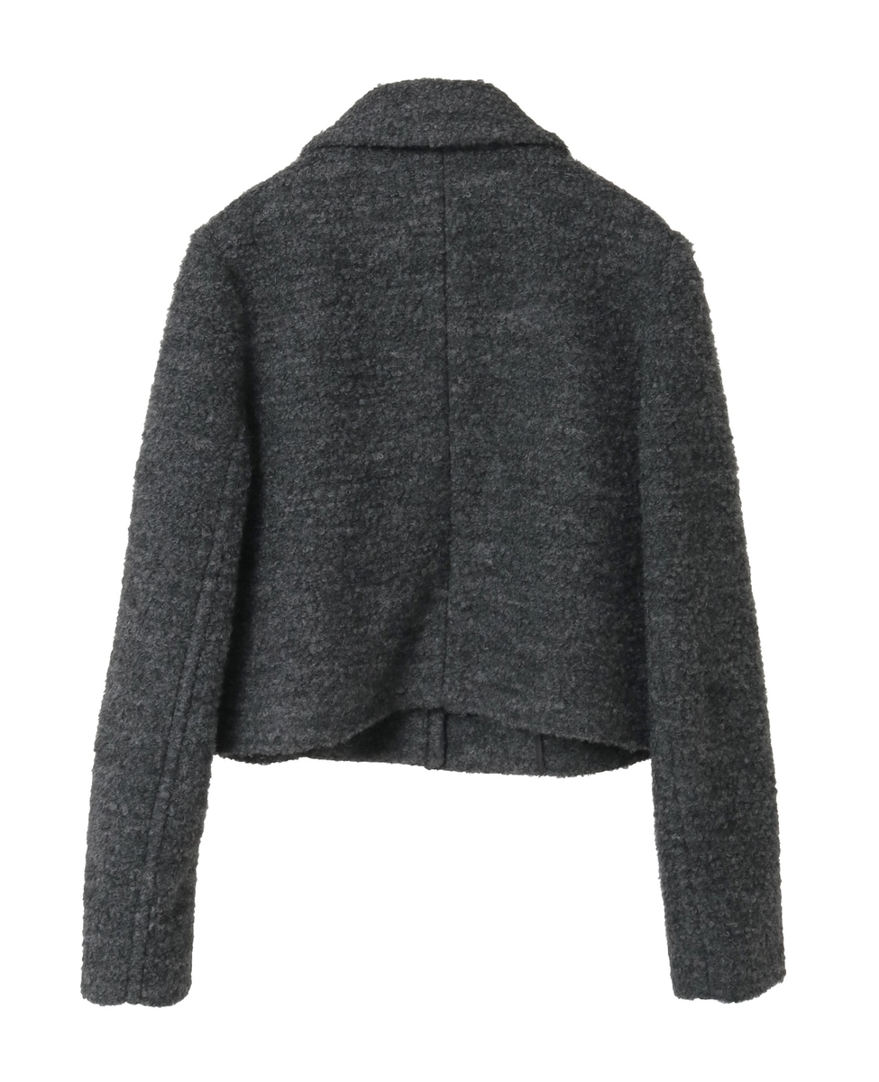 TIARA メルローズティアラ　ツイードショートジャケット 定価41800円 TIARA】セレモニーにも活躍するコットンツイードコレクション