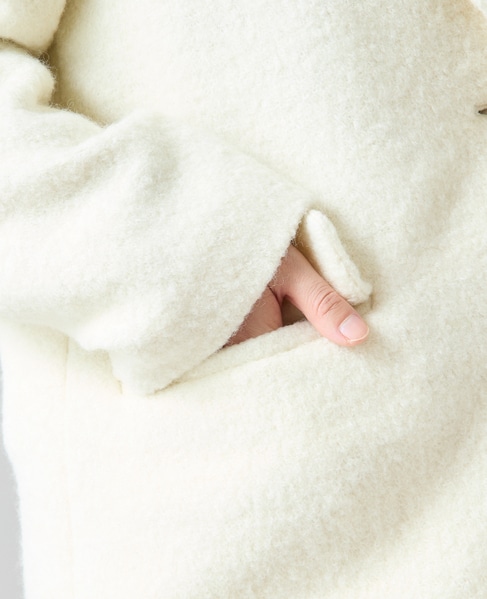 ループテーラードジャケットコート 詳細画像 アイボリー 10