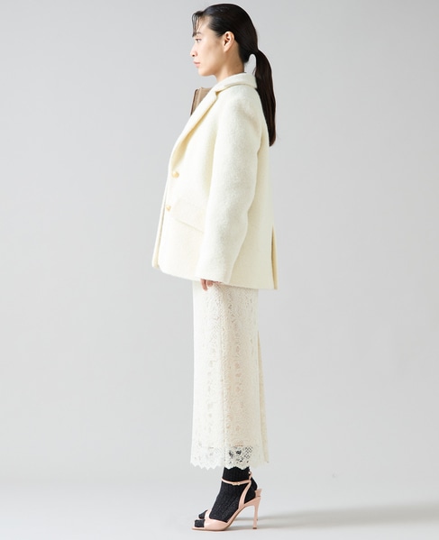 ループテーラードジャケットコート 詳細画像 アイボリー 5