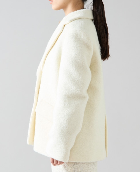 ループテーラードジャケットコート 詳細画像 アイボリー 9