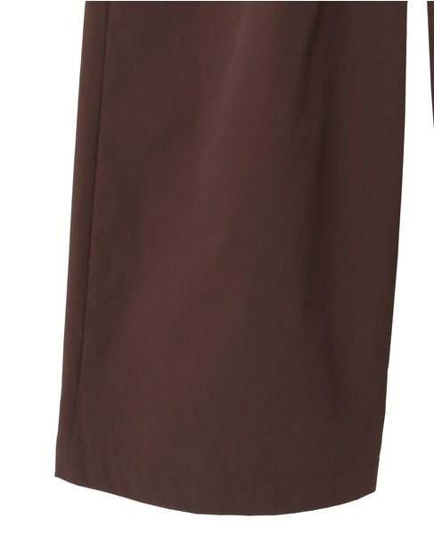 《定番》タックワイドストレートパンツ（セットアップ可） 詳細画像 ブラウン 11