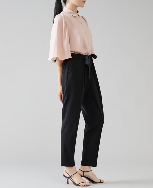 《定番》イージータックパンツ 詳細画像 ブラック 3