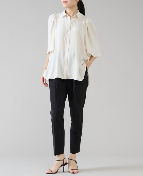 《定番》イージータックパンツ 詳細画像 ブラック 6