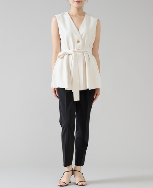 《定番》イージータックパンツ 詳細画像 ブラック 7