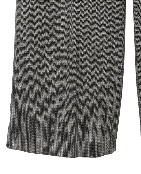 ヘリンボーンワイドパンツ 詳細画像 ブラック 17