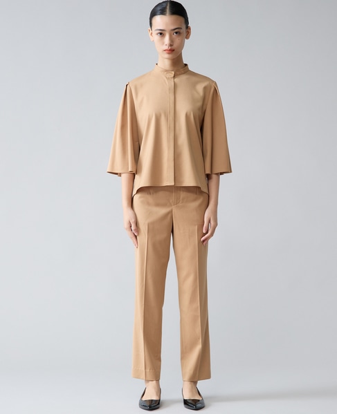 サイドボタンテーパードパンツ 詳細画像 ベージュ 2