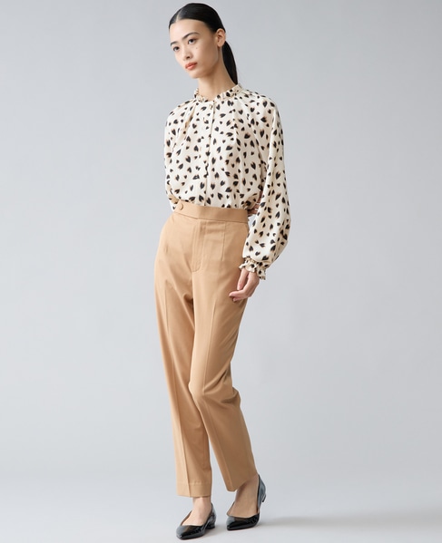 サイドボタンテーパードパンツ 詳細画像 ベージュ 8