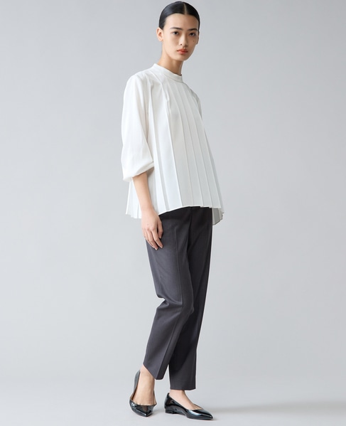 サイドボタンテーパードパンツ 詳細画像 チャコールグレー 3