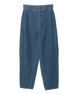 カーブデニムパンツ