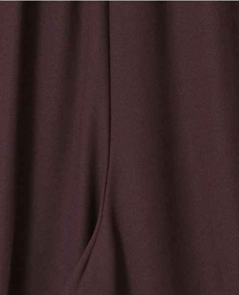 バックサテンドロストパンツ（セットアップ可） 詳細画像 ブラウン 12