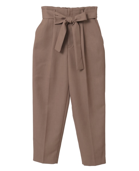 タックハイウエストパンツ 詳細画像 ブラウン 8