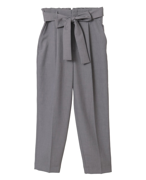 タックハイウエストパンツ 詳細画像 チャコールグレー 16