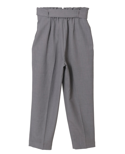 タックハイウエストパンツ 詳細画像 チャコールグレー 17