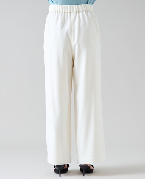 フラノイージーワイドパンツ 詳細画像 アイボリー 8
