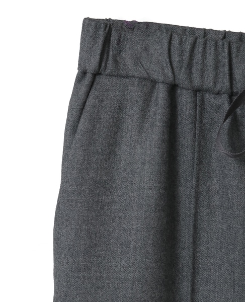フラノイージーワイドパンツ 詳細画像 チャコールグレー 10