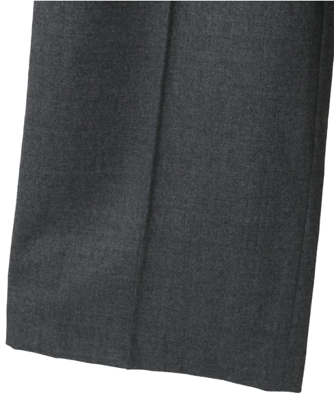 フラノイージーワイドパンツ 詳細画像 チャコールグレー 11