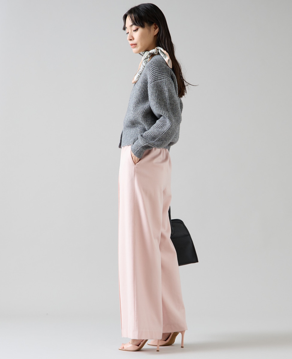 フラノイージーワイドパンツ｜TIARA（ティアラ）｜商品詳細