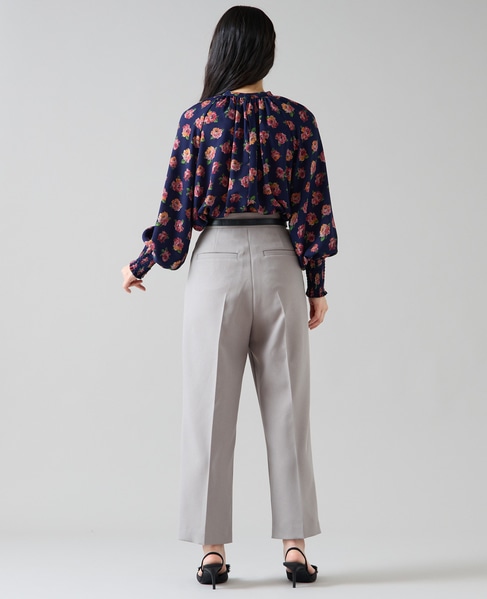 タックバレルパンツ 詳細画像 セピア 11