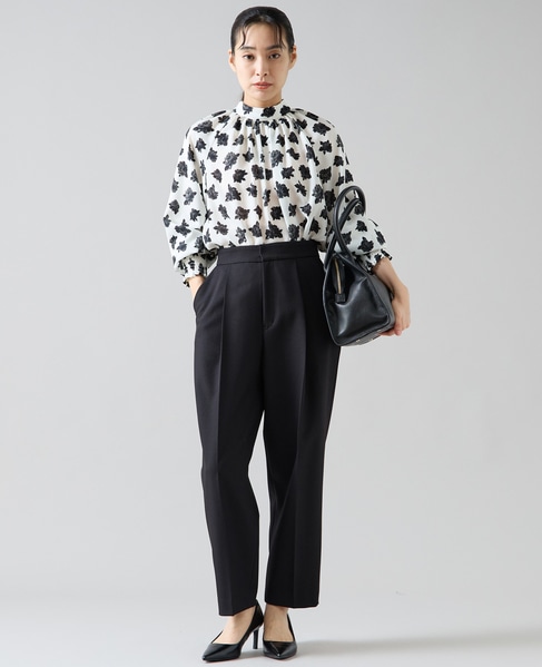 タックバレルパンツ 詳細画像 ブラック 2