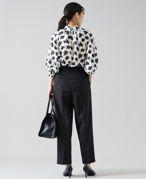 タックバレルパンツ 詳細画像 ブラック 4