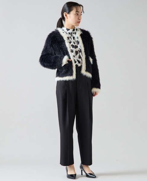 タックバレルパンツ 詳細画像 ブラック 6