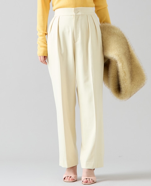 2タックパンツ 詳細画像 イエロー 1