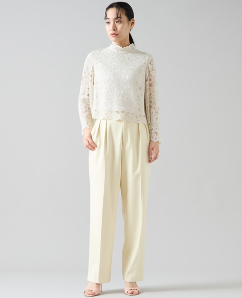 2タックパンツ 詳細画像 イエロー 12